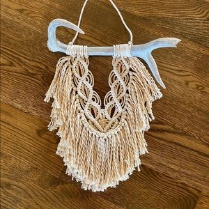 *SOLD* Original GoodVibeGoda Handmade Macramé Wall Hanging Backdrop Art